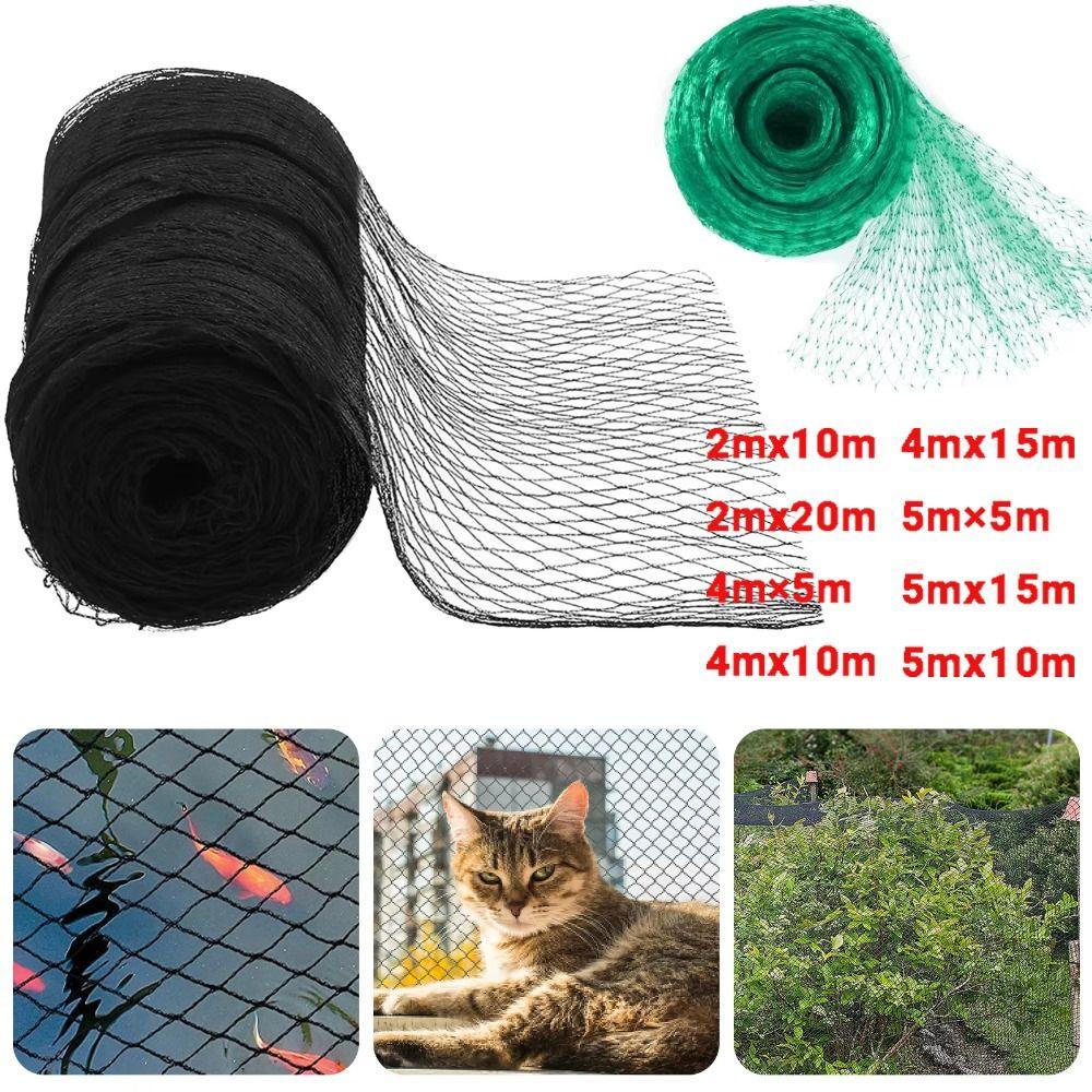 Multi Purpose Bird Netting Reusable Bird Protection Mesh Braided Cord Netting Poultry Breeding