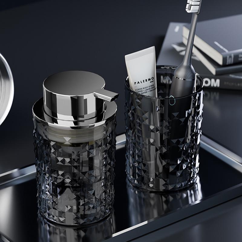 

Portable Foaming Bottle: Luxury Shower Gel, Hand Sanitizer, Facial Cleanser & Toner Refillable Dispenser
