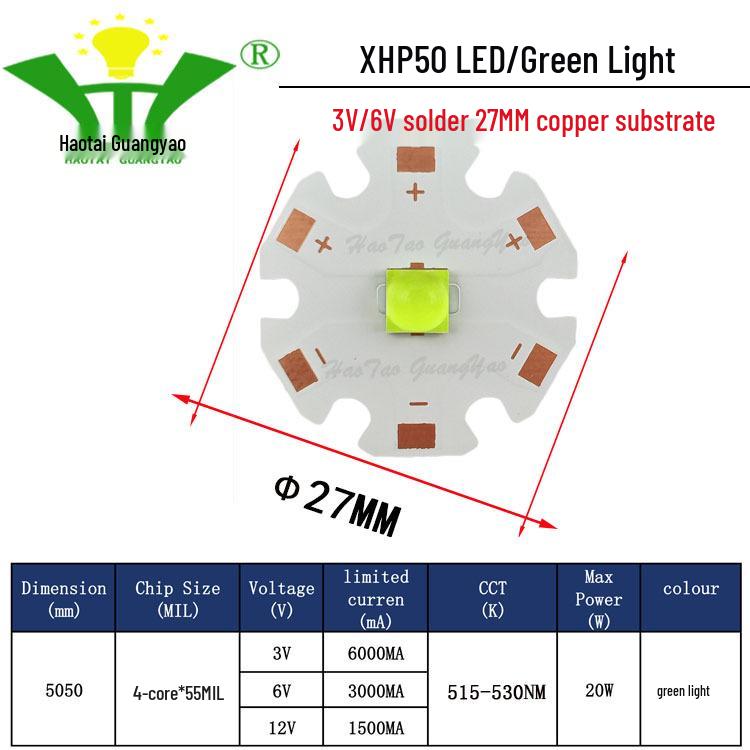 Imitation CREE XHP50 2nd Gen 5050 LED Chip 20W High Power LED Surface Mount Light Source