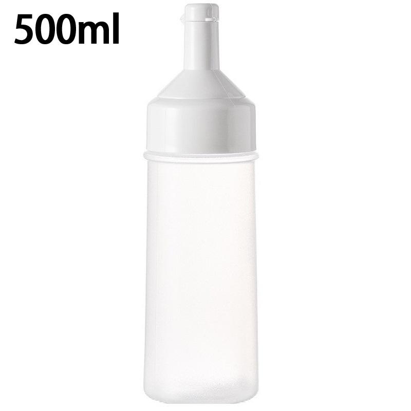 250Ml Kitchen Squeeze Seasoning Bottle With Rack Leak-Proof Condiment Empty Bottles
