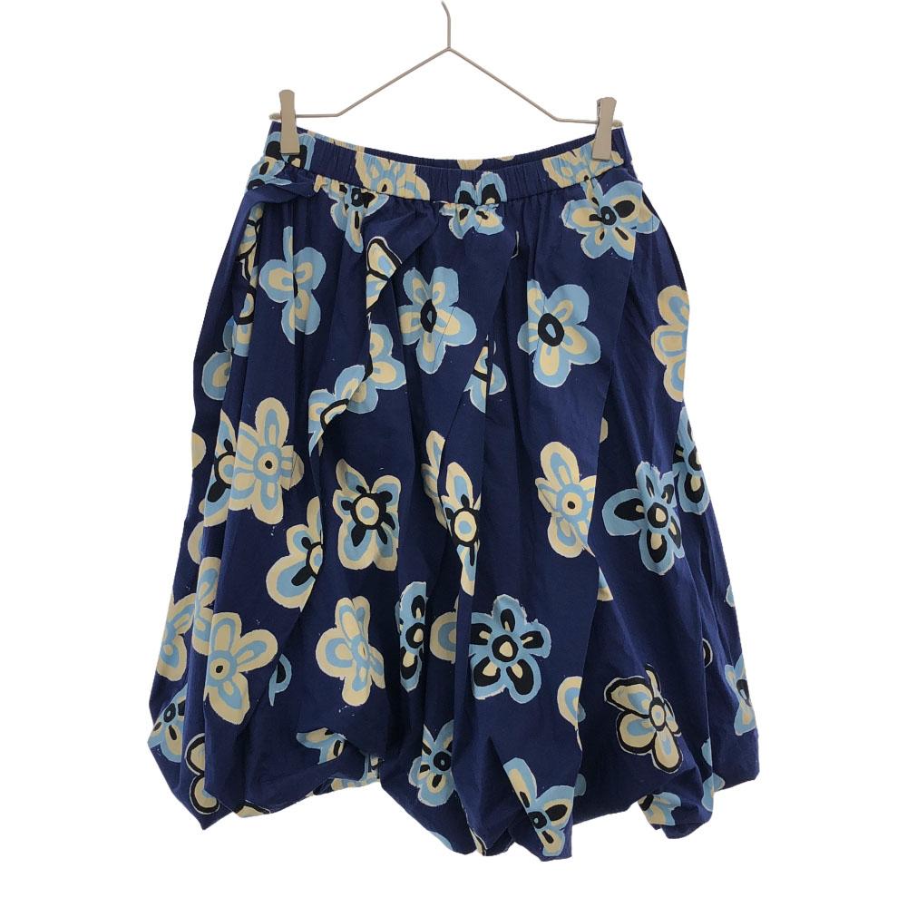 unused UNIQLO MARNI Floral Midi length Balloon skirt Women Used