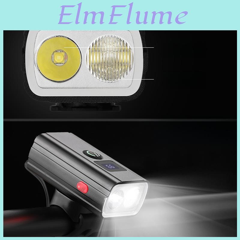 Bicycle Front Light Usb Rechargeable Aluminum Alloy Waterproof Night Riding Gear