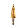 Spiralling Grooved Drill Bits Drilling Power Tool Metal Stainless Steel Wood Hole Cutter Cone Drill Bit 4-12/20/22/32mm
