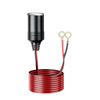12/24V Car Battery to Cigarette Lighter Connection Cable with Current Limiter for Car Heater