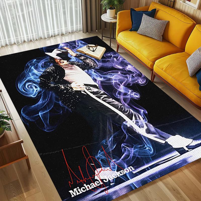 Moonwalk Legend Living Room Nonslip Area Rug Soft Carpet For Bedroom Gameoom Playroom Sofa Office Home Decor Doormat