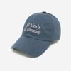 [AKIII CLASSIC] Vintage Color Lettering Ball Cap Navy [AKANAUA0509000-Navy]