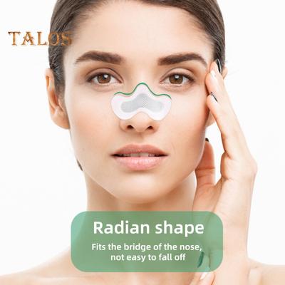 10 ks Nosní pásky pro dýchání nosem Samolepicí Zakřivený tvar Bezpečné uchycení Náplasti proti chrápání Pomůcka na spaní pro dospělé děti