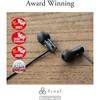 final E2000 In-Ear Headphones with Microphone and Controller, Matte Black FI-E2DALC