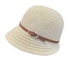 Fashion Wide Brim Straw Bucket Hat Breathable Lightweight Sun Hat Uv Protection Beach Hat Outdoor