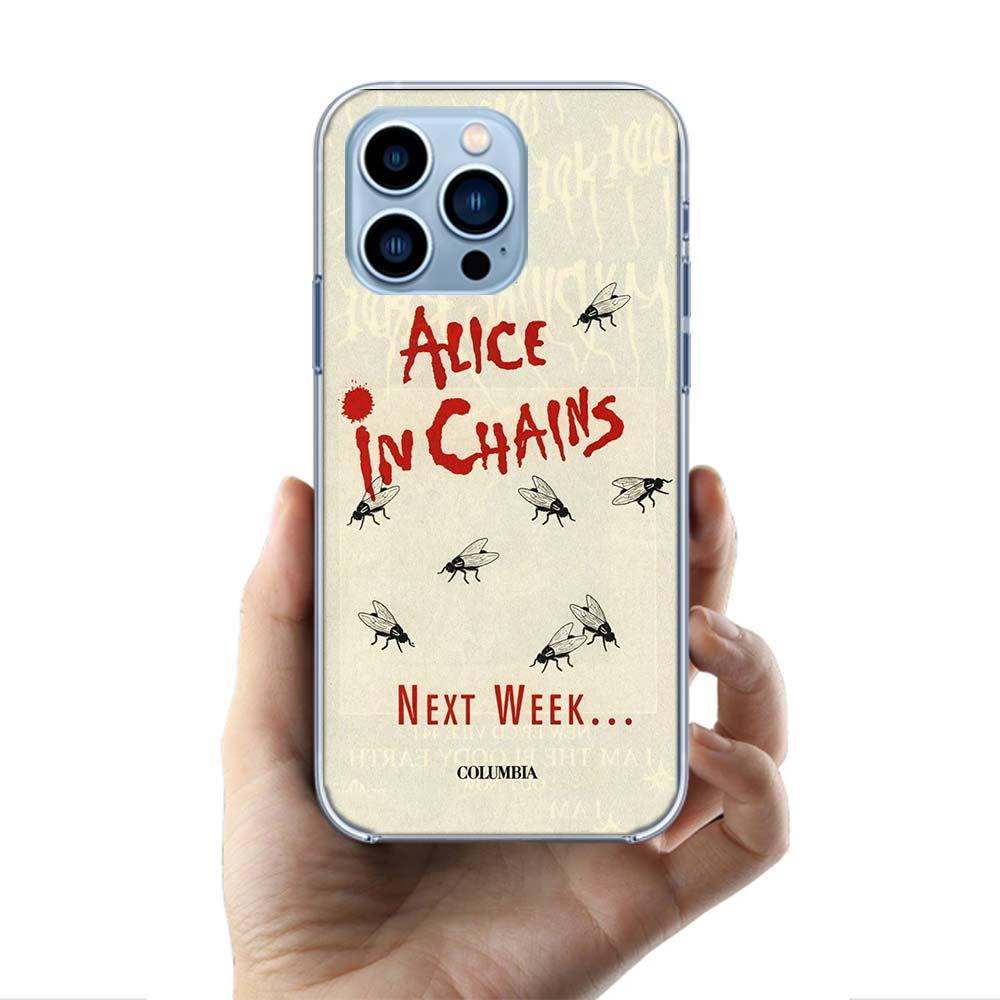 Rock Band Alice In Chains Handyhülle Für iPhone 16 15 17 Pro Max 17Air 16E 14 Plus 13 12 Mini 11 Pro X XS XR Apple Klare Hülle T