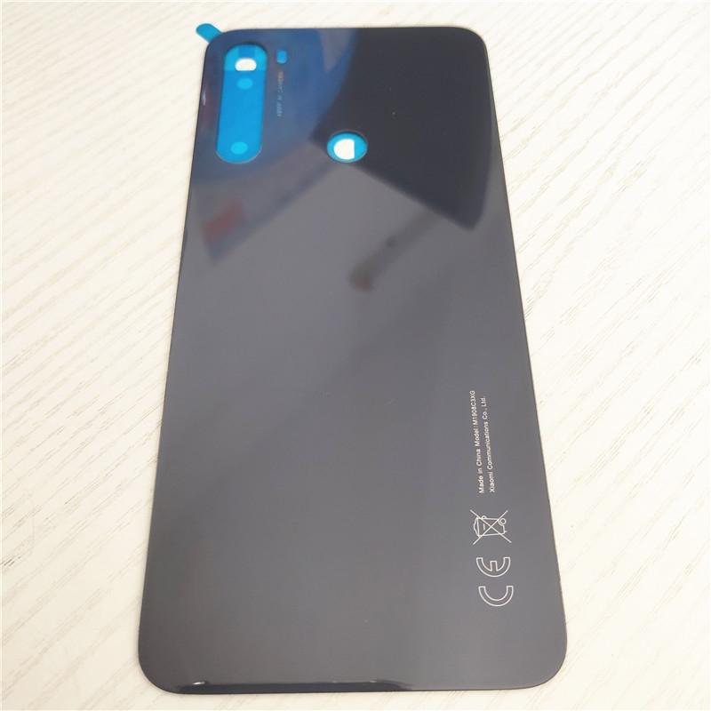 

For Xiaomi Redmi Note 8t Battery Cover Back Glass Panel Rear Door Housing For Redmi Note 8t Note8t 8 T Back Battery Cover чёрный