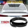 Labbro Spoiler Posteriore Tetto Auto USA UNIVERSALE Ala Spoiler Nero Lucido Baule Coda Stile V 45"