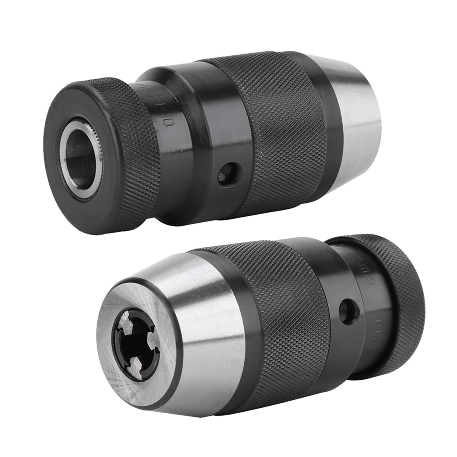 

1 шт. 0-13 мм 1/2 стальной самозатягивающийся быстрозажимной патрон B16 для электрической дрели, патрон для сверла, патрон для токарного станка, электрическая дрель