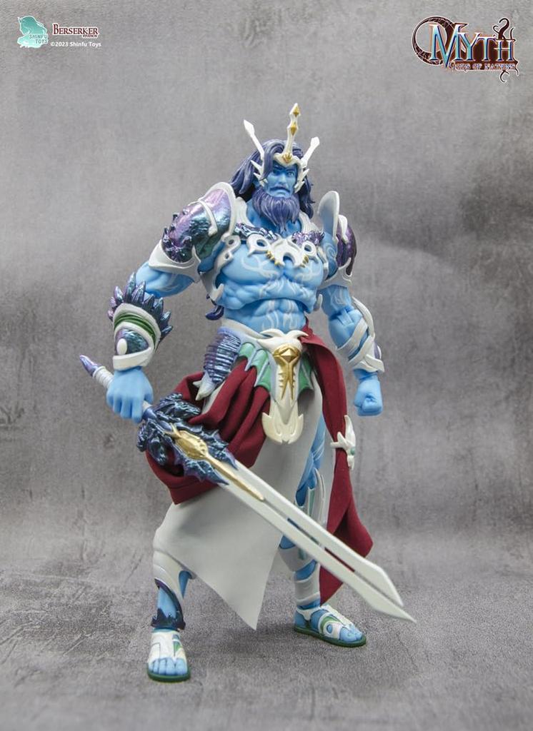 BERSERKER STUDIOS Myth Series M03 Poseidon scale PVC ABS cloth painted movable figure 1/12 & &