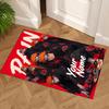 Naruto Character Customizable Name Floor Mat Design for Outdoor Bedrooms Study room Kitchen Anti-slip Rug Anime Office Decor Wedding Party Gift