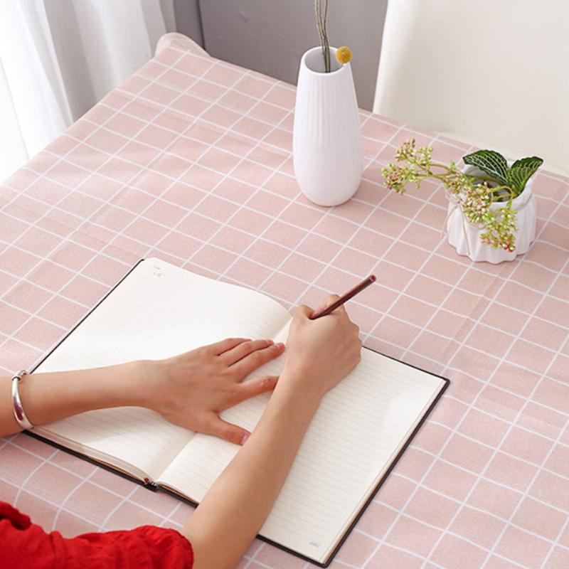 137X90Cm Peva Waterproof Oilproof Tablecloth Table Cloth Plaid Pattern Table Cover For Party Outdoor Picnic Cloth