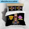 3PCS Pink Cat Man Horse 3pcs Bedding,Including 3PCS Duvet Cover And 2pcs Pillowcases Perfect for Christmas,Ideal for Bedroom, Dormitory