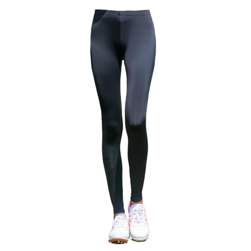

[YMSTco] golf leggings UV cut ladies all seasons stockings Torenka golf wear cold sensation Compression beautiful legs sun protection quick drying