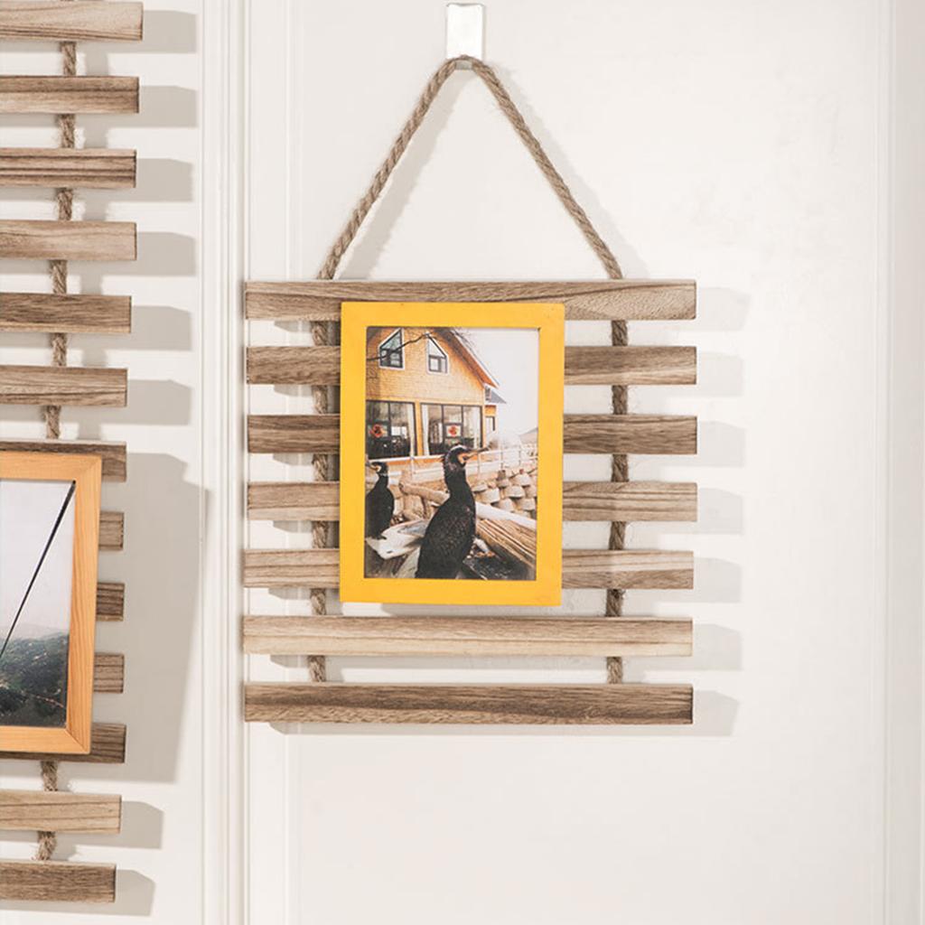 Solid Wood Flower Rack Wall Hanging Flower Shelf Balcony Decoration Climbing Trellis Balcony Solid Wood Flower Rack Home Decor