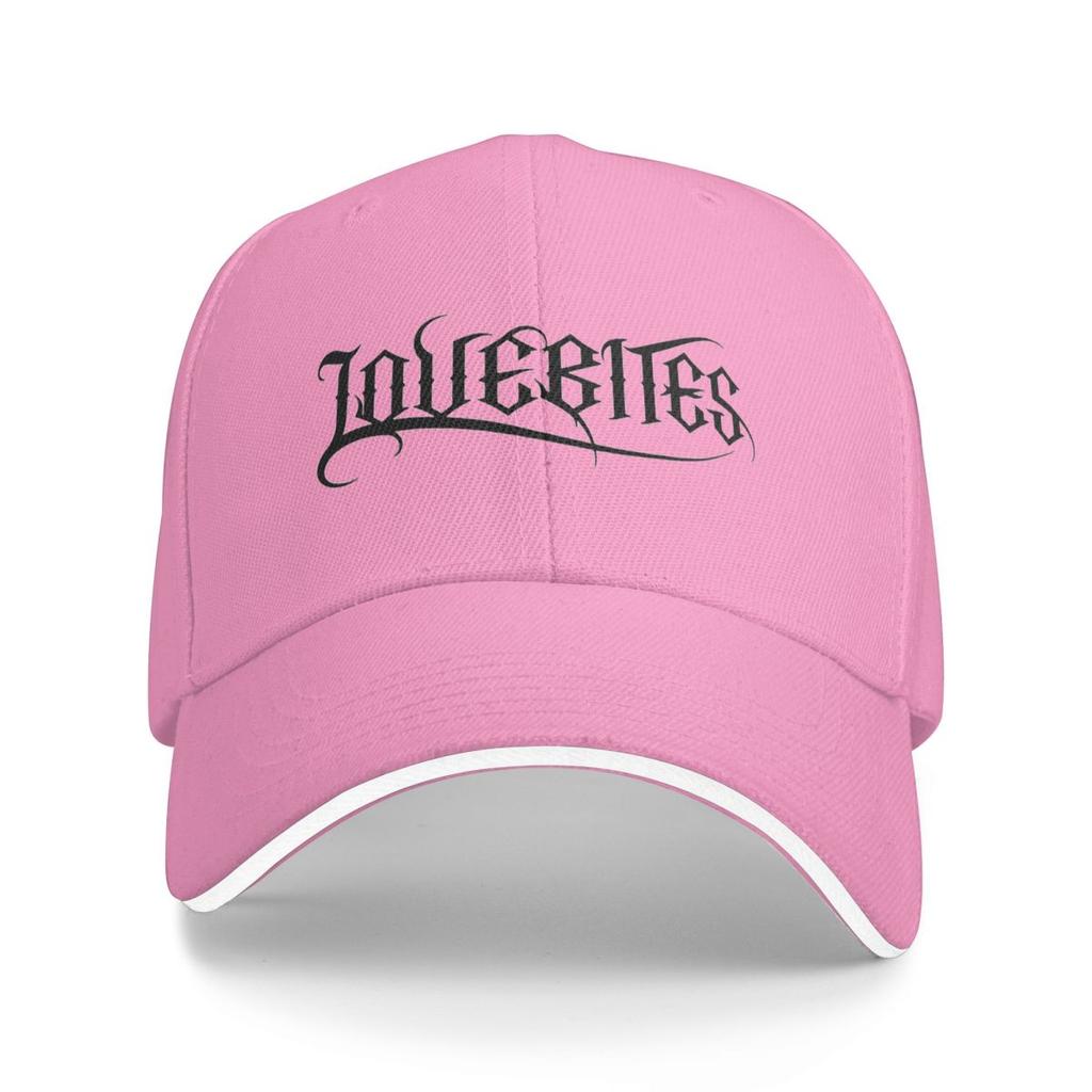 Unisex Baseballpetten Lovebites Bandlogo Outdoor Streetwear Zomer Sport Baseballpetten Hip Hop Pet Casquette Petten