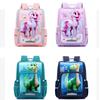 Cute Large Capacity Oxford Cloth School Backpack For Girls In Grades 2-6 Breathable And Wear-resistant Adorable Cartoon Pattern High Fashion Value