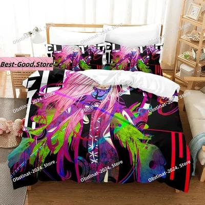 Deadman Wonderland Bedding Set Single Twin Full Queen King Size Bed Set Aldult Kid Bedroom Duvetcover Sets 3D Cama De Casal