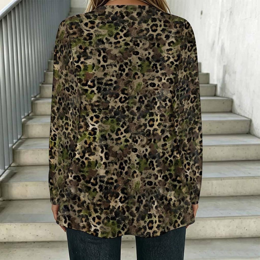 Oversized Ladies Square Neck Long Sleeve T Shirt Double Layer Front Floral Printed Loose Casual Everyday Top