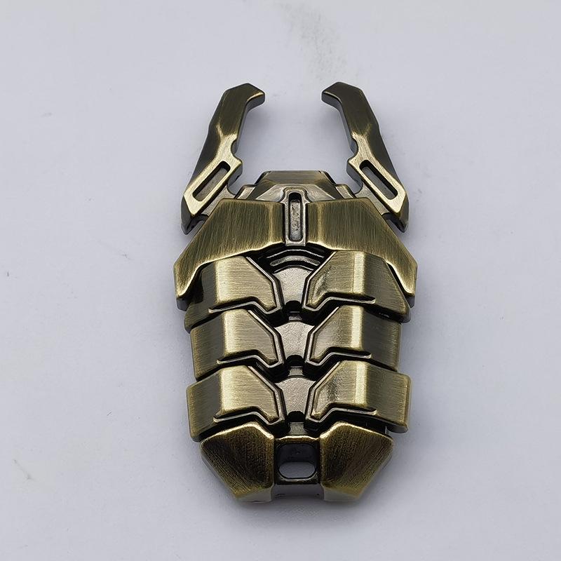 Novel Retro Scarab EDC Irritable Toys, Creative Zinc Alloy Slider, Stress Relief