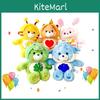 Adorable Care Bears Rainbow Plush Toy Heart Bear Cuddly Stuffed Animal Gift For Birthdays
