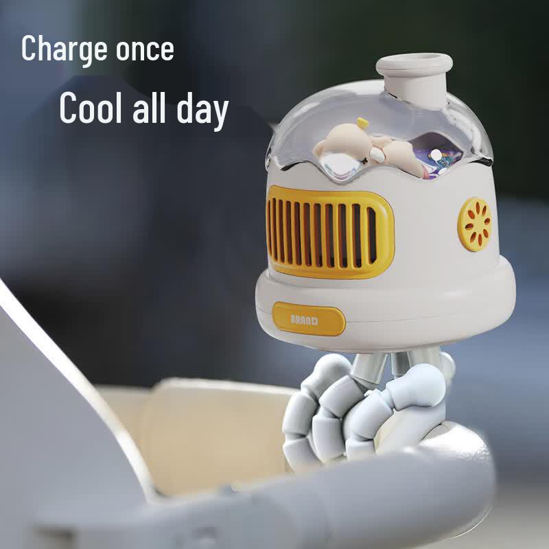 Yijan Octopus Oscillating Clip-on Fan