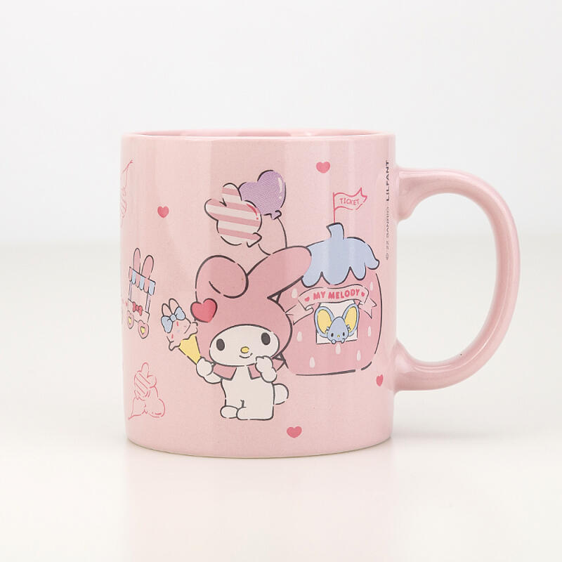 Sanrio Character Daily Color Hand Mug 380ml (Choose 1 of 4) Sanrio Cinnamoroll Mug