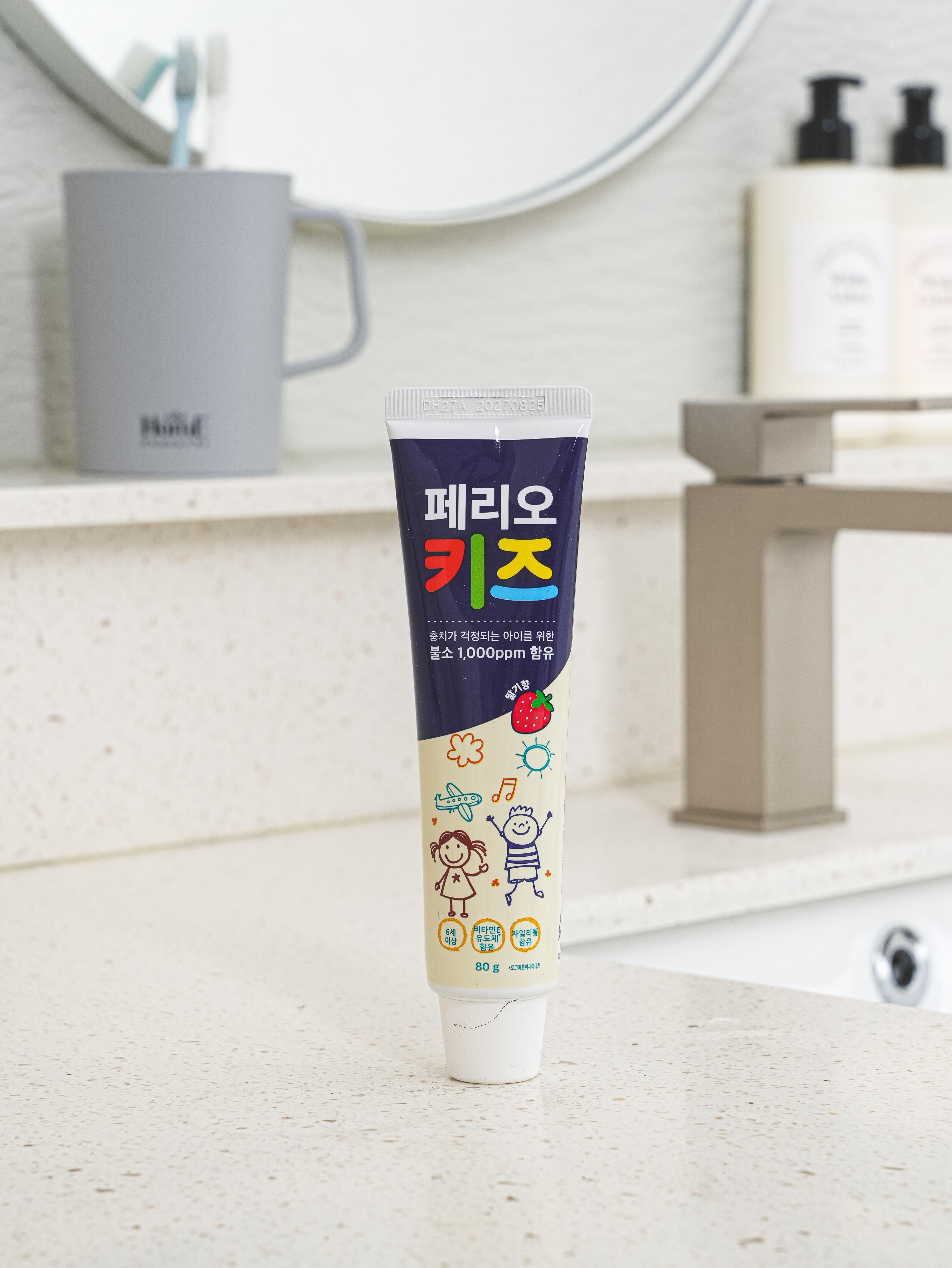 Perio Kids Strawberry Scent Toothpaste 80g 1ea