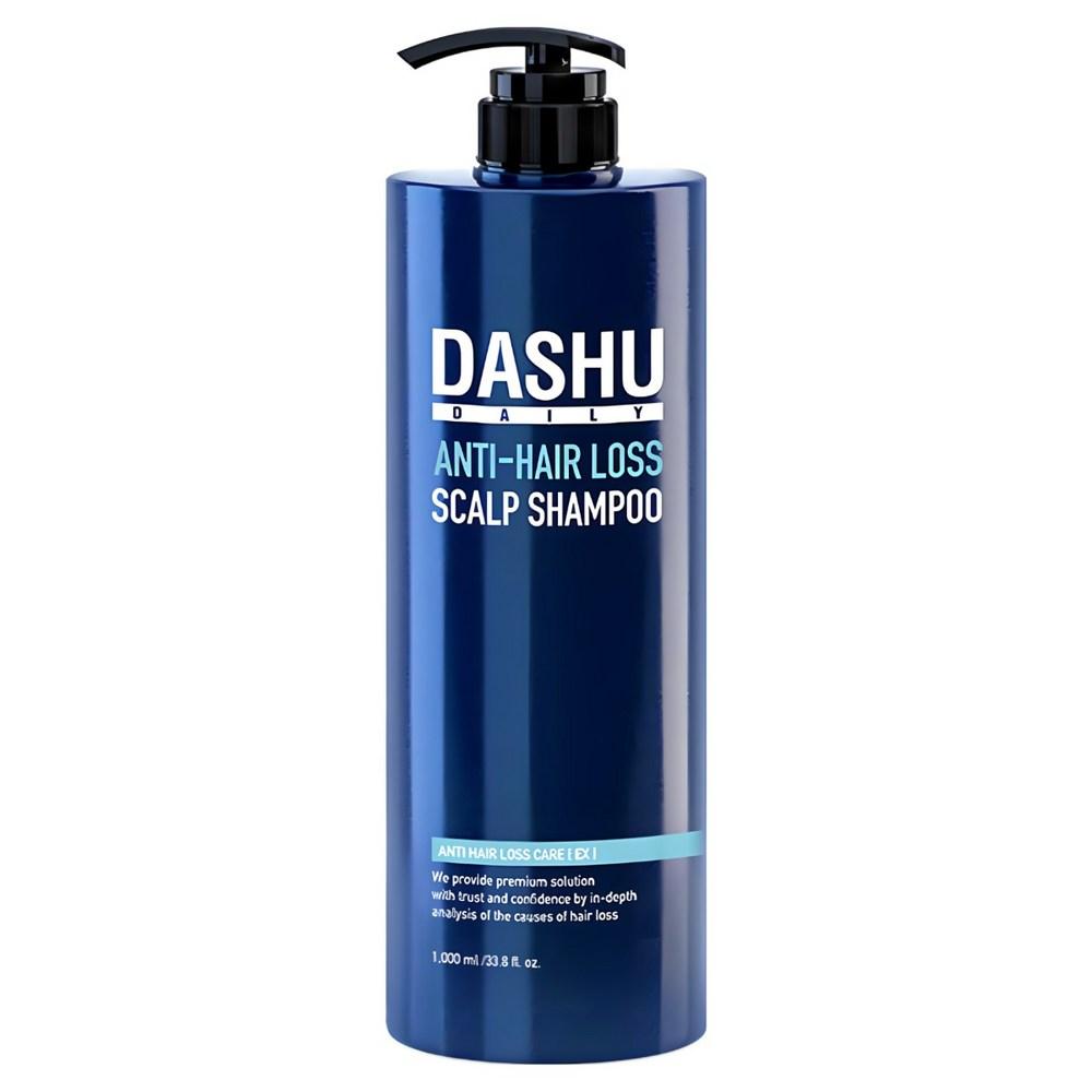 Dashu Daily Hair Loss Symptom Relief Herbal Scalp Gold Shampoo EX 1L 3 pcs