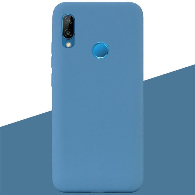 CAPA SILICONE FORCEL HUAWEI P20 LITE SOFT PINK - - Serie P -  www.dotbright.pt