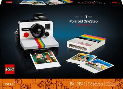 LEGO Klocki Ideas – Polaroid OneStep SX – 70 Aparat natychmiastowy (21345)