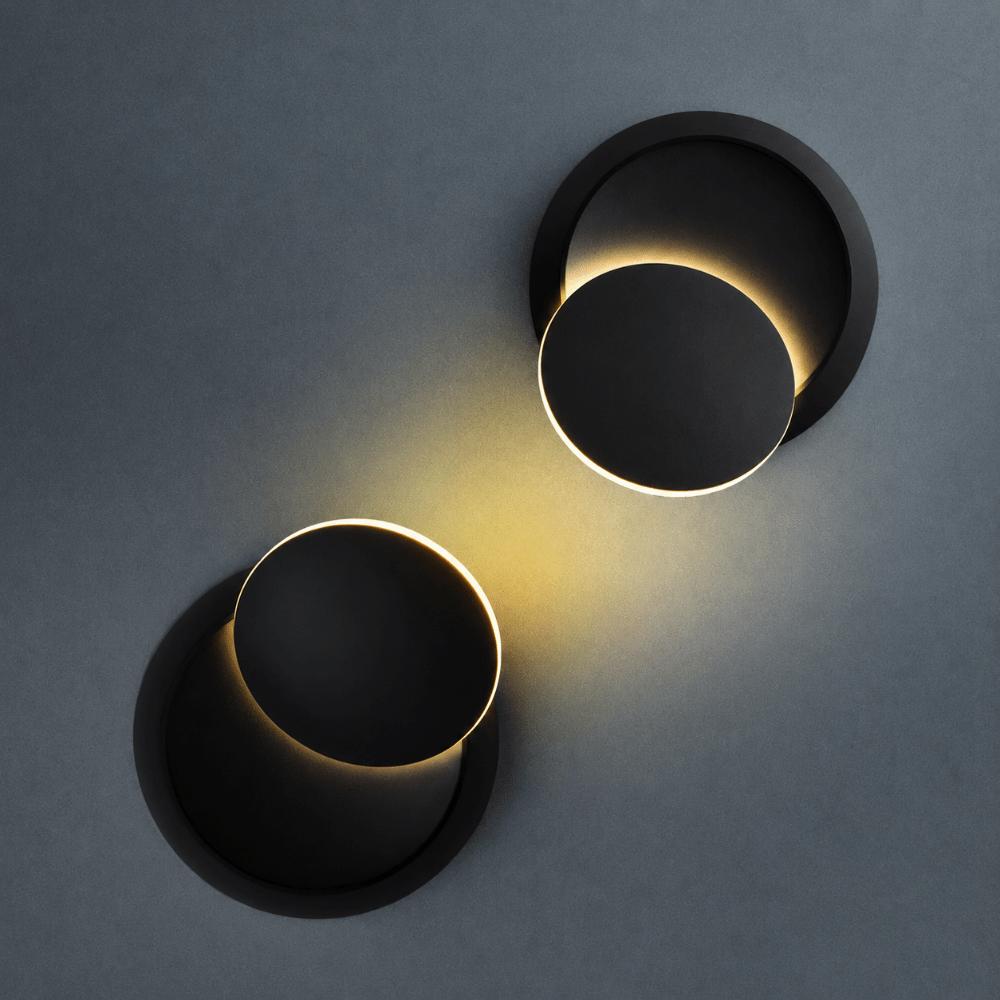 360 Degree Rotatable LED Wall Lamp Crescent LED Wall Light Modern Wall Light Indoor Wall Decor