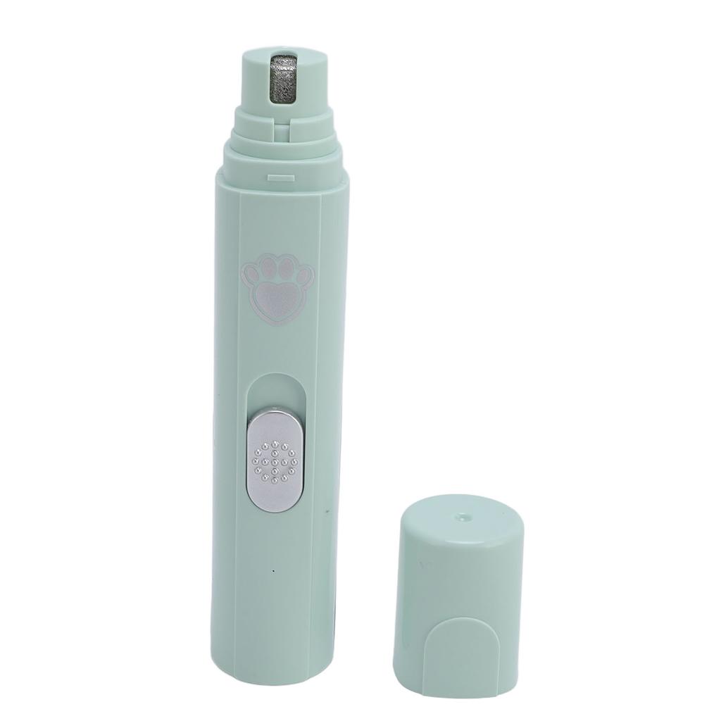 Dog Nail Trimmer 350mah Battery Rechargeable Quiet Multifunctional   Nail Grooming Tool for Cat Puppy