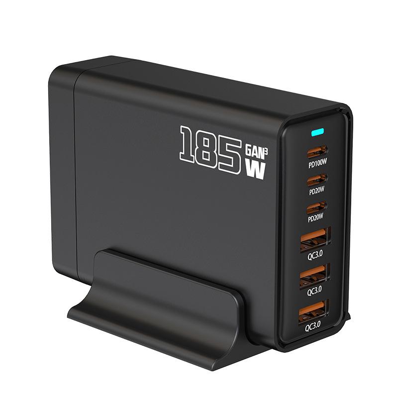 200W GaN Multi-Port Fast Charger for Phones & Laptops