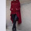Plain Long Sleeve Hoodie Sweatshirt With Midlength Design For Women Winter