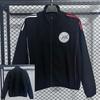 Mens Windproof Outdoor Sport Jacket Long Sleeve V-Neck Thick Lightweight Training Coat Running Hiking Football