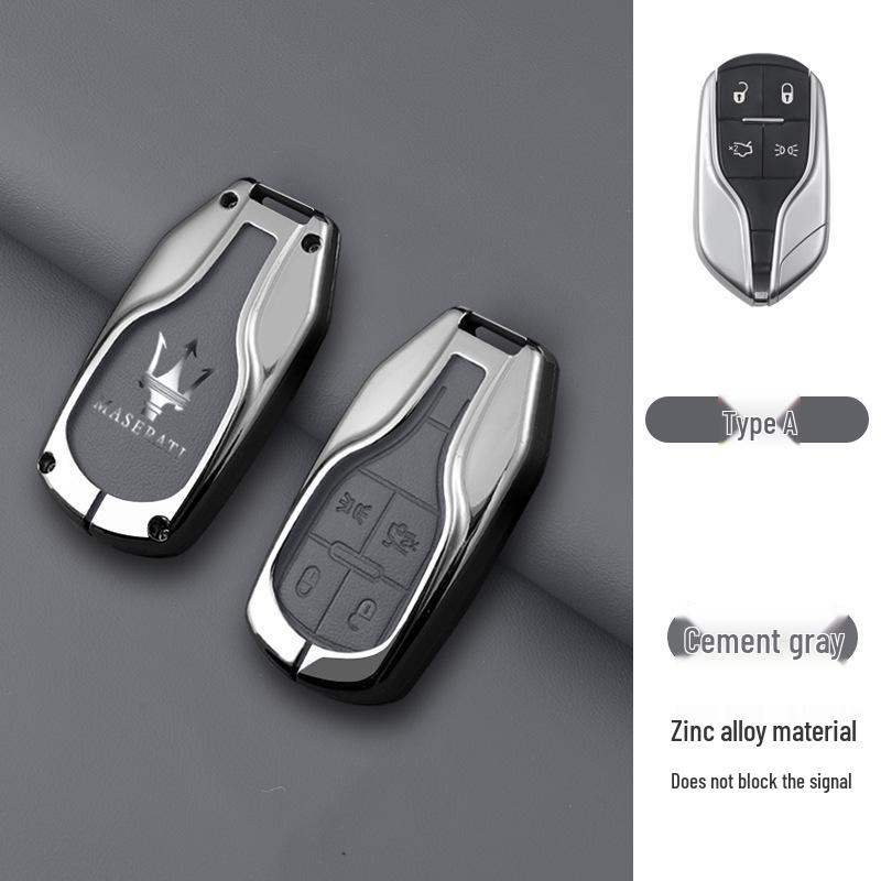 

Чехол для ключа Maserati для Ghibli & Levante - Дизайн с металлической оболочкой