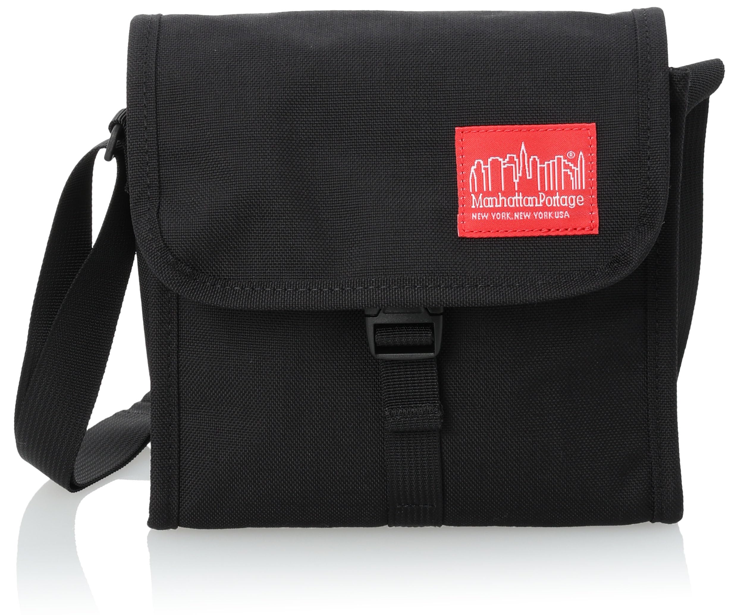 

Оригинальная сумка через плечо MP2410 Little Apple, черная сумка через плечо [Manhattan Portage] [Официальная]