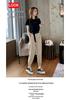 2026 Spring White Platform Wedge Shoes - Hidden Heel Casual Women's Sneakers with Thick Sole and Velvet Style
