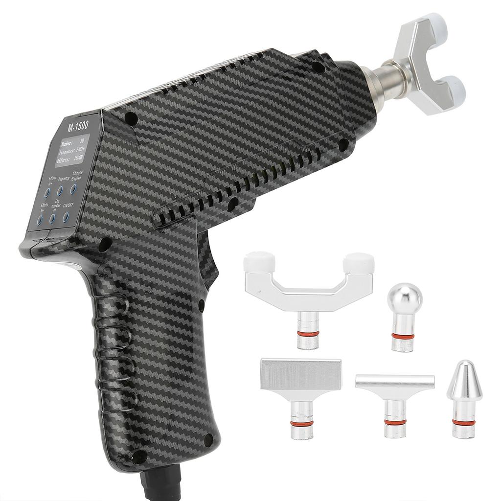 Electric Spine Chiropractor Massager 30 Levels Chiropractic Adjustment Corrector Gun Tool for