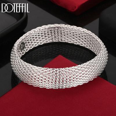 925 Sterling Silver Bracelet Charm Wedding Jewelry