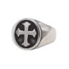 2026 Jewelry, European and American Personalized Retro Cross Men's Jewelry Exquisite Accessory Ring
