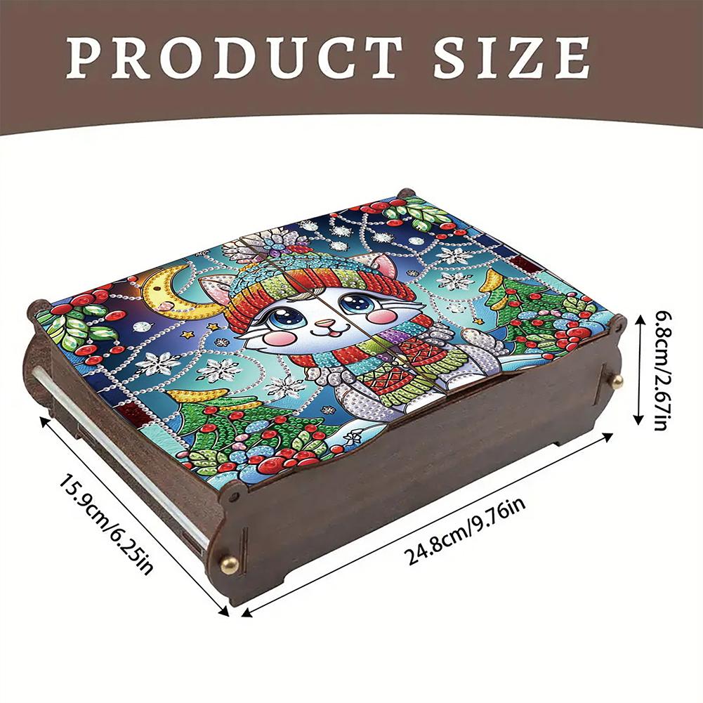 

5D DIY Алмазная Живопись Ручная Работа Коробка для Хранения Частичная Выкладка Кристальная Мозаика Контейнер для Хранения Кристальный Кейс для Хранения Набор для Домашнего Декора