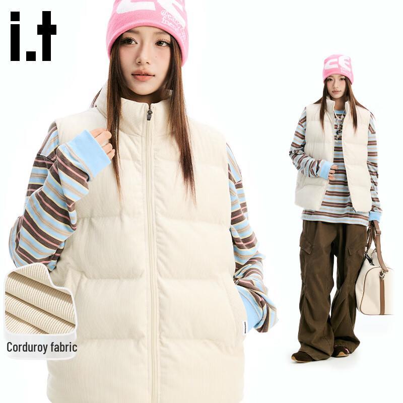 

Fingercroxxit Men s Winter Warm Corduroy Padded Vest 2XL