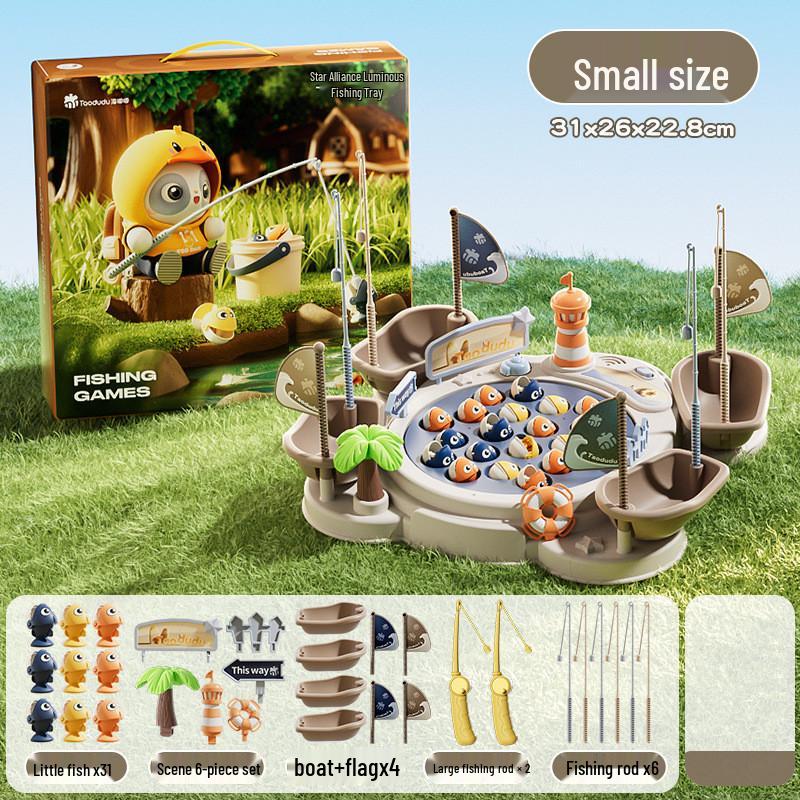 Interactive Electric Fishing Toy for Kids Aged 1-3 - Early Learning & Development Gift for Boys and Girls