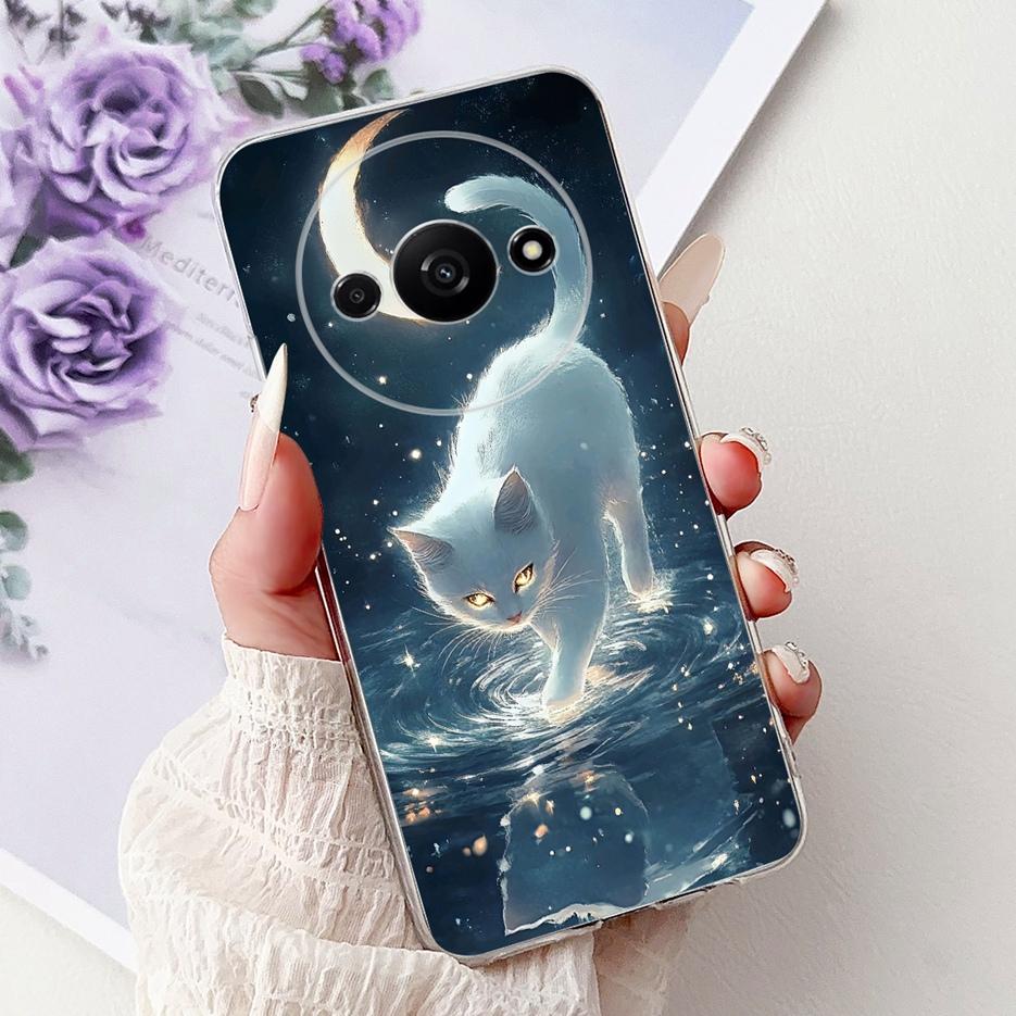 Für Xiaomi Redmi A3 A3x A4 Hülle RedmiA3 Pro Stilvolles Bemaltes Cover Weiche Dünne Handyhülle Für Xiaomi Redmi A3 Pro A3x RedmiA4 Schale